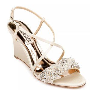 Badgley Mischka Ivory Wedding Shoes